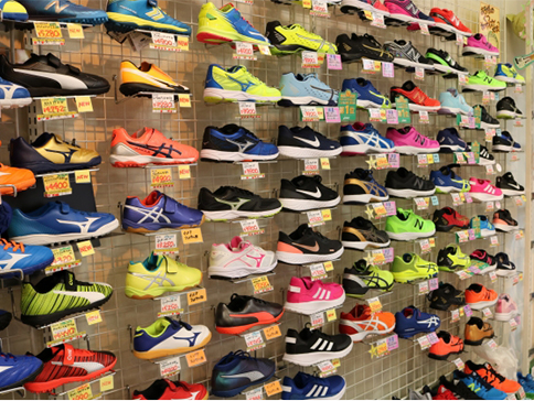 店内紹介 神戸市灘区のスポーツ用品店 赤玉スポーツ 有限会社 赤玉スポーツ店